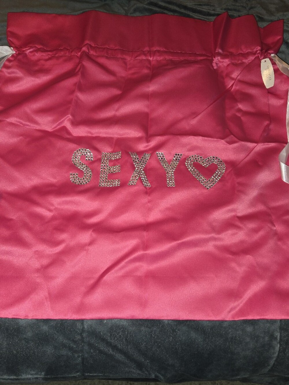 Vintage HTF Victoria's Secret PINK Jeweled Tote Bag